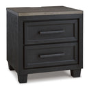 Signature Design by Ashley Foyland 2-Drawer Nightstand B989-92 IMAGE 1
