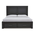  Signature Design by Ashley Foyland B989B4 King Panel Storage Bed IMAGE 2