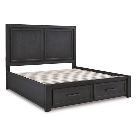  Signature Design by Ashley Foyland B989B4 King Panel Storage Bed IMAGE 4