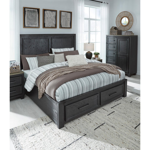  Signature Design by Ashley Foyland B989B4 King Panel Storage Bed IMAGE 9