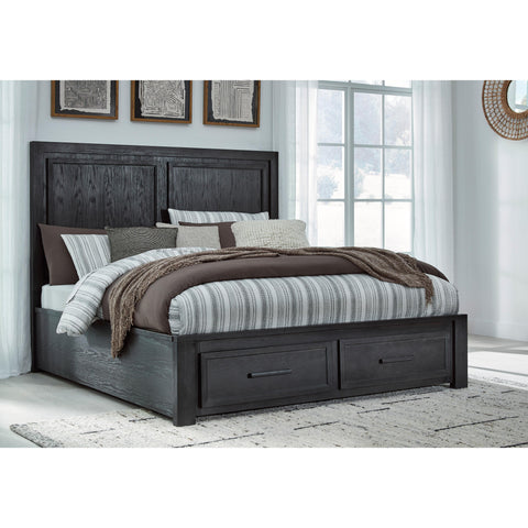  Signature Design by Ashley Foyland B989B5 California King Panel Storage Bed IMAGE 5