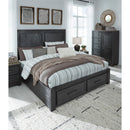 Signature Design by Ashley Foyland California King Panel Bed with Storage B989-58/B989-56S/B989-94 IMAGE 9