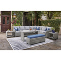  Signature Design by Ashley Naples Beach P439-600 Bench with Cushion IMAGE 7