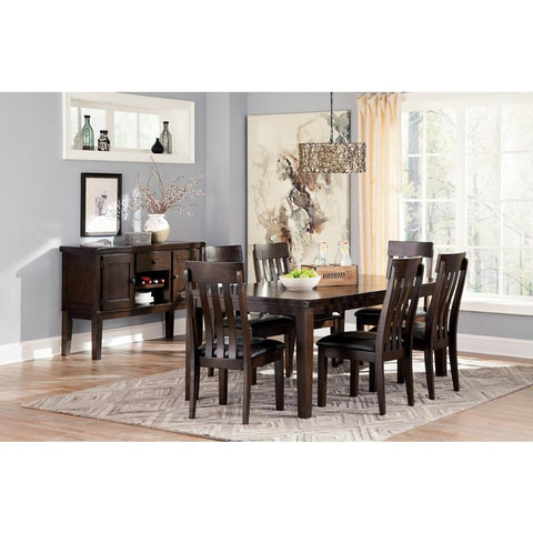  Signature Design by Ashley Haddigan D596 8 pc Dining Set IMAGE 1