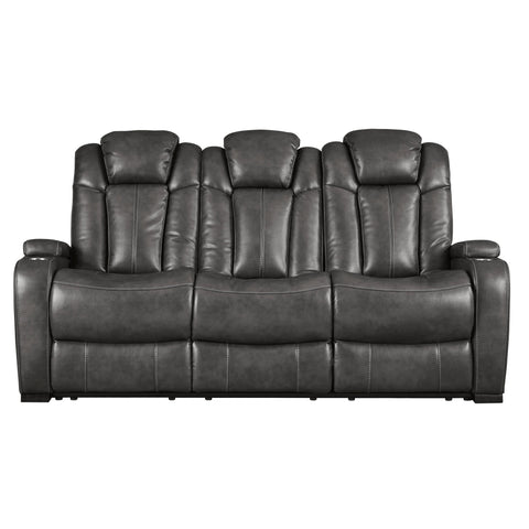  Signature Design by Ashley Turbulance 8500115C Power Reclining Sofa with Adjustable Headrest IMAGE 1