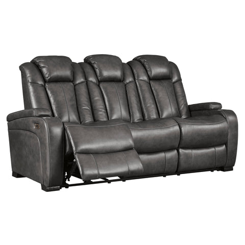  Signature Design by Ashley Turbulance 8500115C Power Reclining Sofa with Adjustable Headrest IMAGE 2