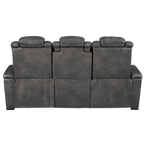  Signature Design by Ashley Turbulance 8500115C Power Reclining Sofa with Adjustable Headrest IMAGE 4