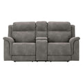  Signature Design by Ashley Next-Gen Durapella 5930118C PWR REC Loveseat w/ Console and ADJ Headrest IMAGE 3