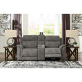  Signature Design by Ashley Next-Gen Durapella 5930118C PWR REC Loveseat w/ Console and ADJ Headrest IMAGE 6