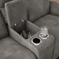  Signature Design by Ashley Next-Gen Durapella 5930118C PWR REC Loveseat w/ Console and ADJ Headrest IMAGE 7