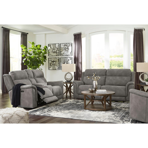  Signature Design by Ashley Next-Gen Durapella 5930147C 2 Seat Power Reclining Sofa Adjustable Headrest IMAGE 12