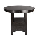 Mazin Furniture Round Junipero Counter Height Dining Table with Pedestal Base 2423-36 IMAGE 1