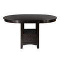  Mazin Furniture Junipero 2423-36 Round / Oval Counter Height Table with Storage Base IMAGE 2