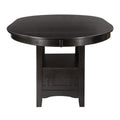  Mazin Furniture Junipero 2423-36 Round / Oval Counter Height Table with Storage Base IMAGE 4