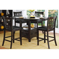  Mazin Furniture Junipero 2423-36 Round / Oval Counter Height Table with Storage Base IMAGE 6