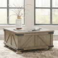  Signature Design by Ashley Aldwin T457T1 Coffee Table and 2 End Tables IMAGE 2
