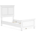  Signature Design by Ashley Fortman B680B6 Twin Panel Bed IMAGE 5