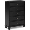  Signature Design by Ashley Lanolee B687-46 Five Drawer Chest IMAGE 1