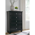  Signature Design by Ashley Lanolee B687-46 Five Drawer Chest IMAGE 7