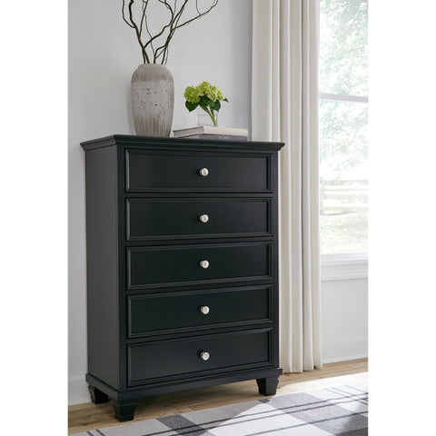  Signature Design by Ashley Lanolee B687-46 Five Drawer Chest IMAGE 7