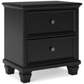  Signature Design by Ashley Lanolee B687-92 Two Drawer Night Stand IMAGE 1