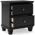  Signature Design by Ashley Lanolee B687-92 Two Drawer Night Stand IMAGE 2