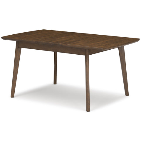  Signature Design by Ashley Lyncott D615-35 Rectangular Dining Room Butterfly Extension Table IMAGE 1