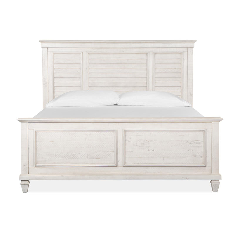 Magnussen Newport B5430-75 Complete Cal.King Shutter Panel Bed IMAGE 2