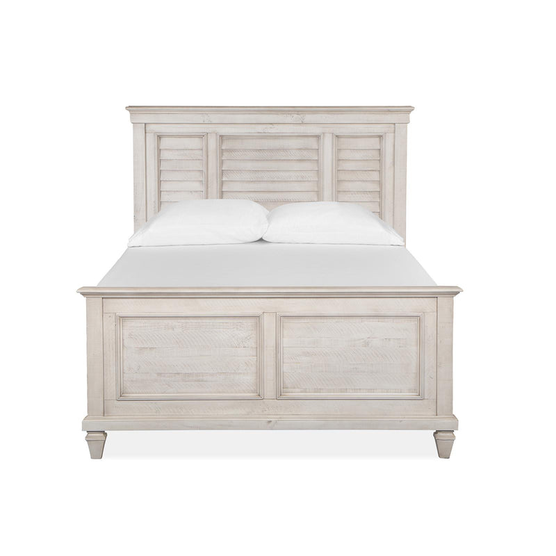 Magnussen Newport B5430-55 Complete Queen Shutter Panel Bed IMAGE 2