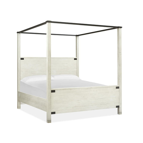  Magnussen Chesters Mill B5405-56 Complete Queen Poster Bed IMAGE 1