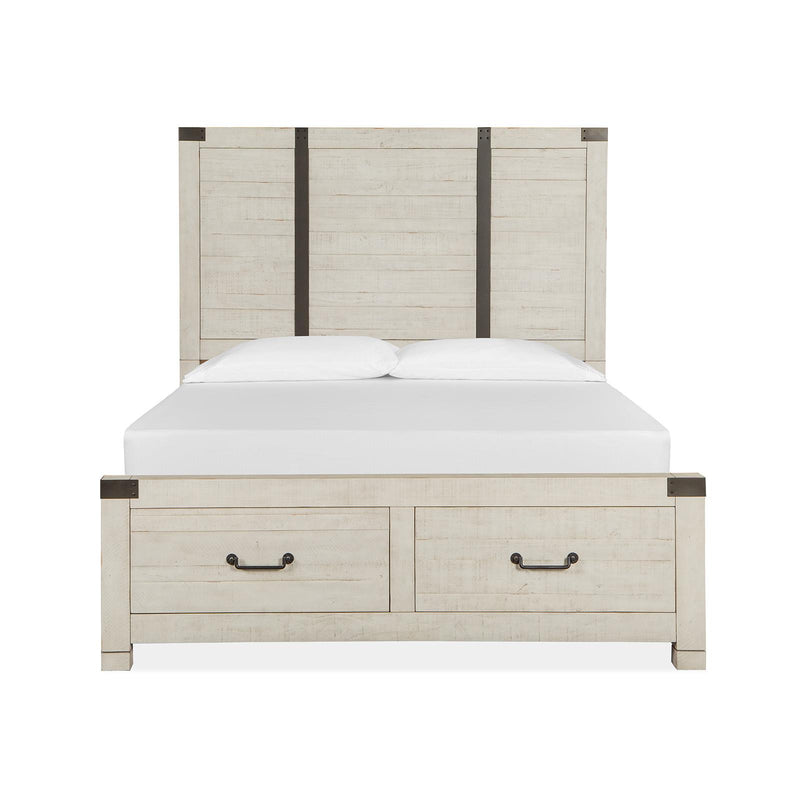 Magnussen Chesters Mill B5405-55 Complete Queen Panel Storage Bed IMAGE 2