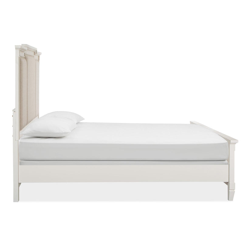 Magnussen Willowbrook B5324-65 Complete King Panel Bed w/Upholstered Headboard IMAGE 3