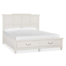 Magnussen Willowbrook B5324-64A Complete King Panel Storage Bed IMAGE 1