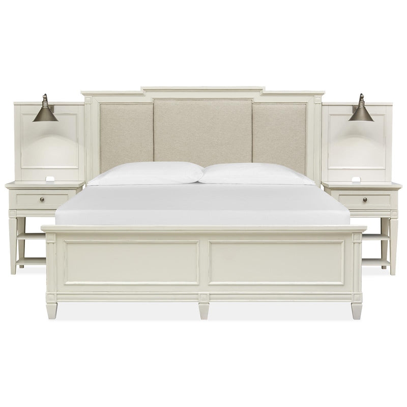 Magnussen Willowbrook B5324-55B Complete Queen Wall Bed w/Upholstered HB IMAGE 2