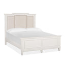 Magnussen Willowbrook B5324-55 Complete Queen Panel Bed w/Upholstered Headboard IMAGE 1