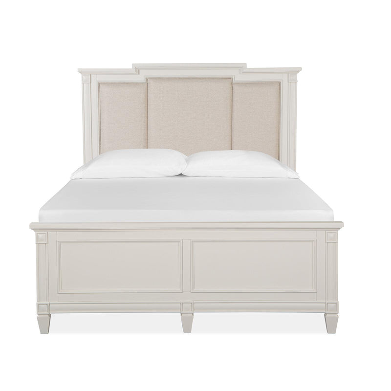 Magnussen Willowbrook B5324-55 Complete Queen Panel Bed w/Upholstered Headboard IMAGE 2