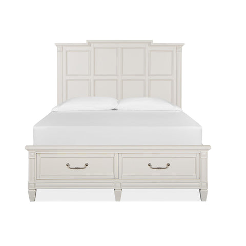  Magnussen Willowbrook B5324-54A Complete Queen Panel Storage Bed IMAGE 3