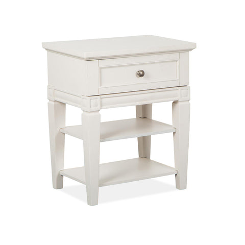  Magnussen Willowbrook B5324-05 Open Nightstand (no touch lighting control) IMAGE 1