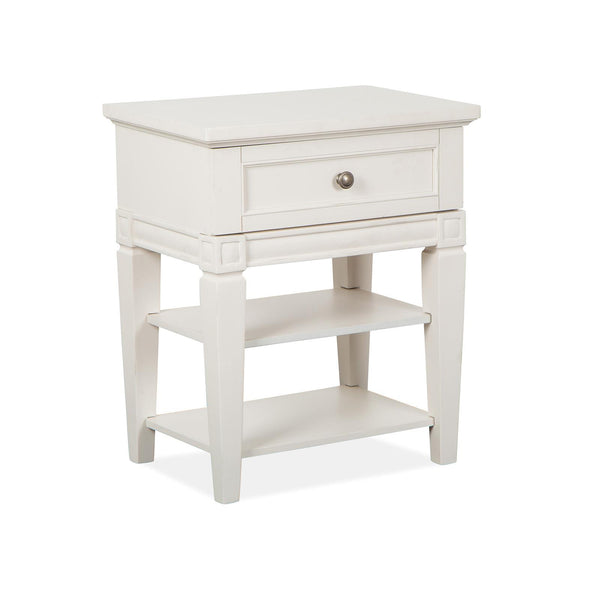 Magnussen Willowbrook B5324-05 Open Nightstand (no touch lighting control) IMAGE 1