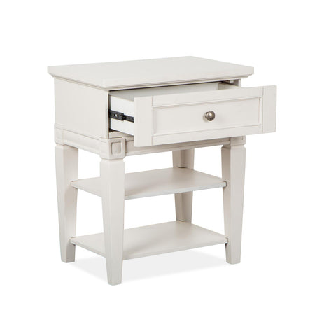 Magnussen Willowbrook B5324-05 Open Nightstand (no touch lighting control) IMAGE 2