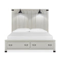  Magnussen Harper Springs B5321-64A King Panel Storage Bed IMAGE 3
