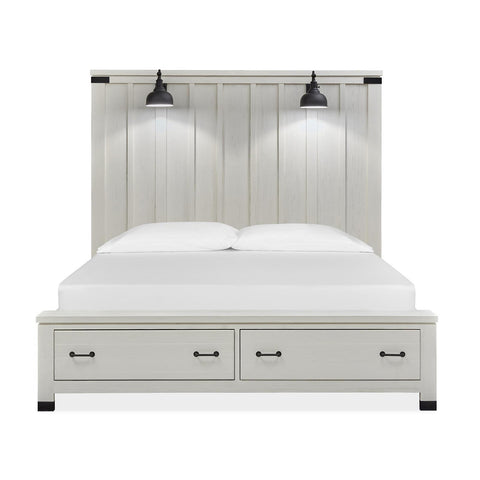  Magnussen Harper Springs B5321-64A King Panel Storage Bed IMAGE 3