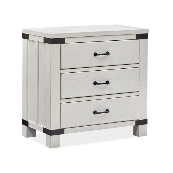 Magnussen Harper Springs B5321-08 Bachelor Chest with Metal Decoration IMAGE 1