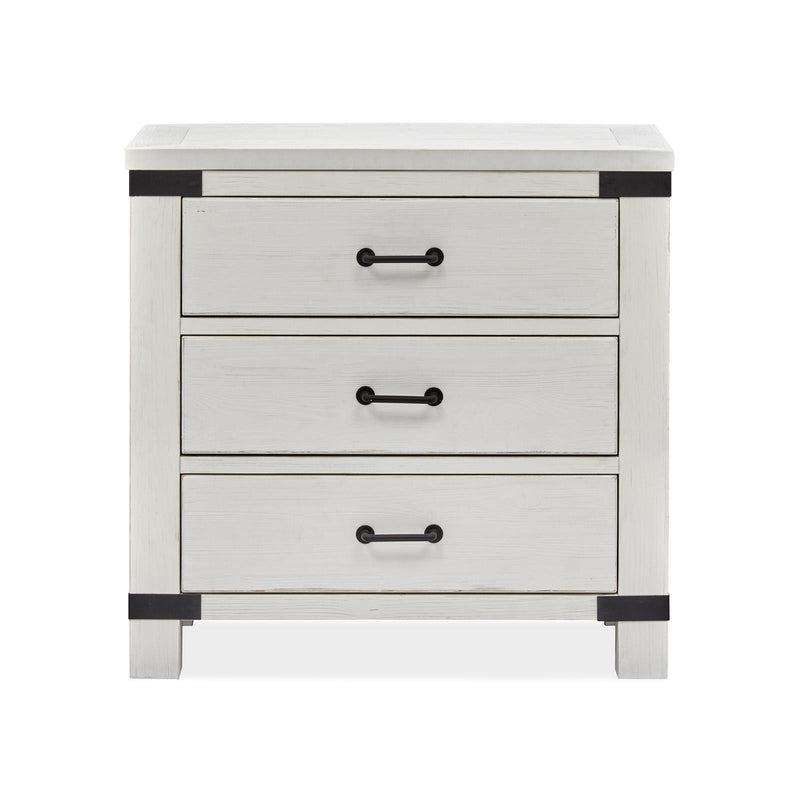 Magnussen Harper Springs B5321-08 Bachelor Chest with Metal Decoration IMAGE 3