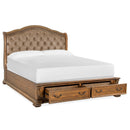 Magnussen Durango B5133-62A Complete King Sleigh Storage Bed w/Upholstered HB IMAGE 2