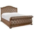  Magnussen Durango B5133-62 Complete King Sleigh Upholstered Bed IMAGE 1