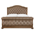  Magnussen Durango B5133-62 Complete King Sleigh Upholstered Bed IMAGE 2