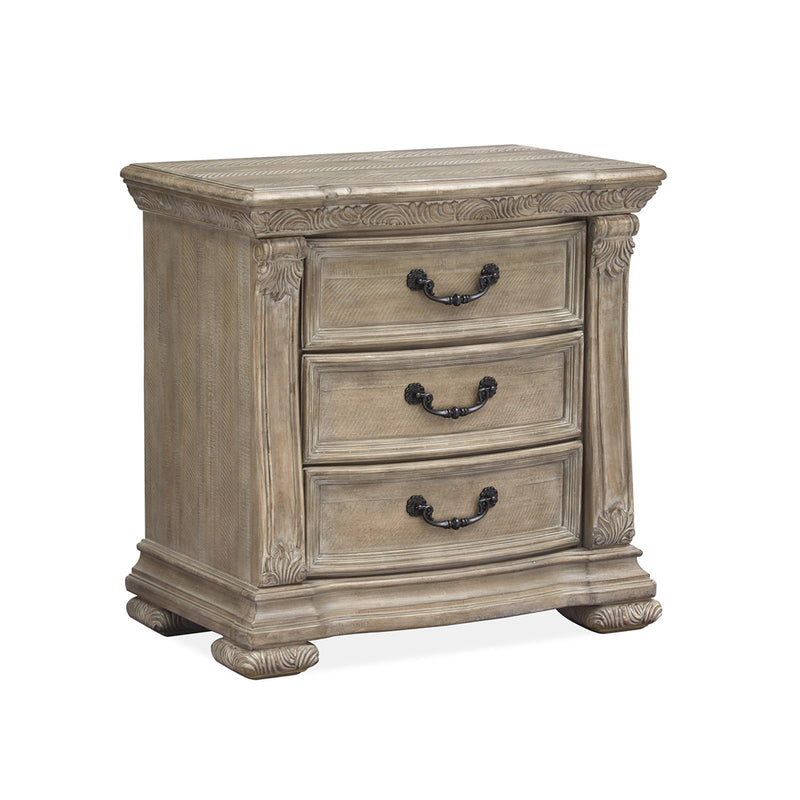 Magnussen Marisol B5132-01 Drawer Nightstand (no touch lighting control) IMAGE 1