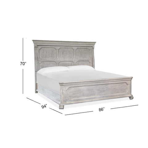  Magnussen Bronwyn B4436-74 Complete Cal.King Panel Bed IMAGE 3