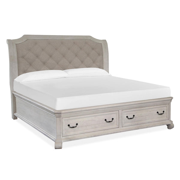 Magnussen Bronwyn B4436-73 Complete Cal.King Sleigh Storage Bed IMAGE 1